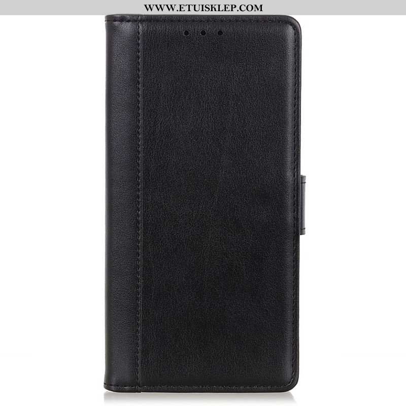 Etui Folio do Xiaomi Redmi Note 11 Pro Plus 5G Stylizacja Skóry